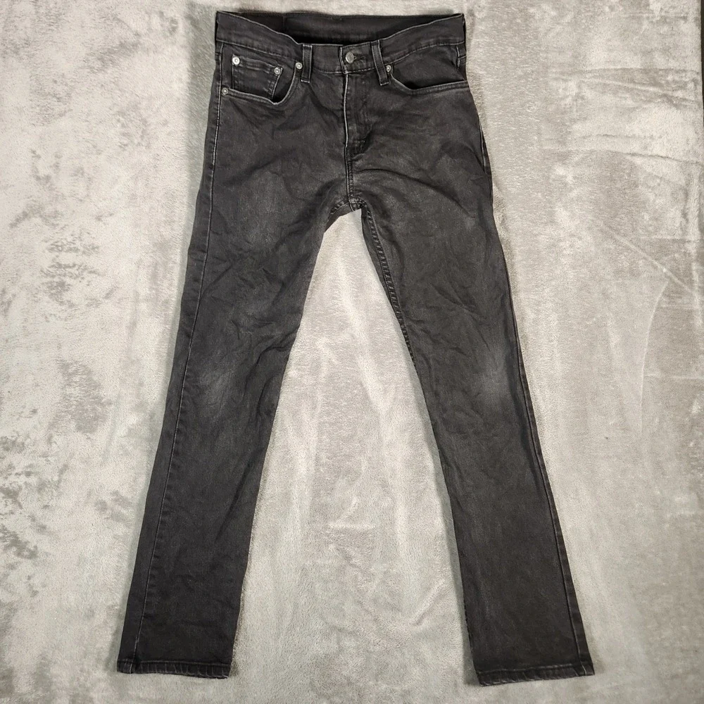 Levi‎ Strauss Co 502 Dark Wash Straight Fit Jeans Men's 29X32